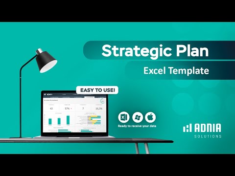 Strategic Plan Template Excel Walkthrough