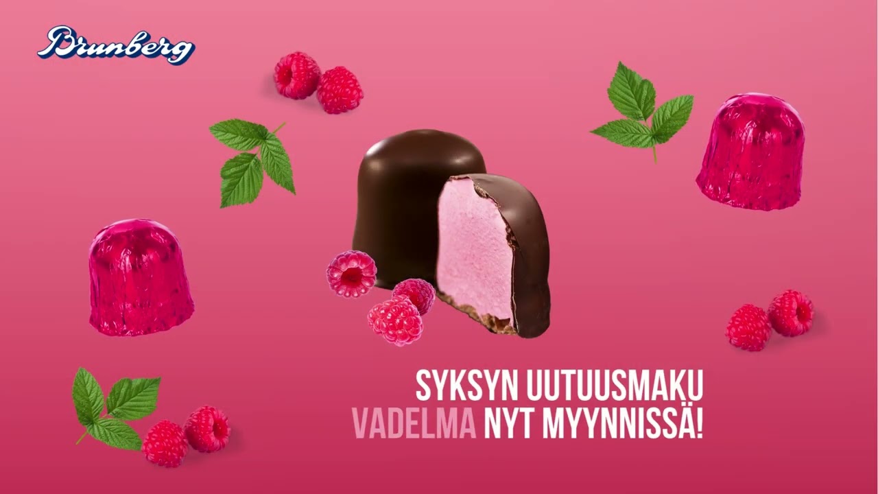 Vadelmasuukko on syksyn valloittava uutuus!