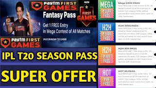 T20 IPL PASS Rs.99 || PAYTEM FIRST GAMES FANTASY CRICKET PASS || PAYTEM FIRST GAMES SUPER OFFER || screenshot 5