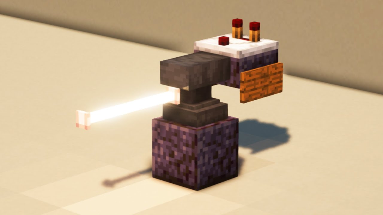 Turret In Minecraft Modern Turret in Minecraft - YouTube