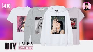 DIY Blackpink Lisa Tshirt | A Tribute To My Mom