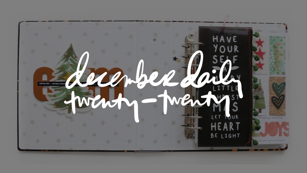 December Daily® 2020 | Foundation Pages (My Starting Place)