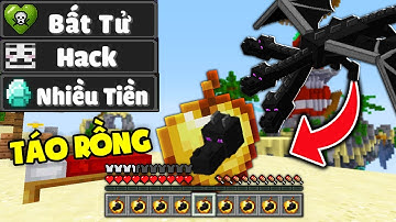 KHANGG HACK BEDWARS TÁO RỒNG ENDER SỨC MẠNH BẤT TỬ *TROLL NOOB TEAM HACKER BAY TRONG MINECRAFT