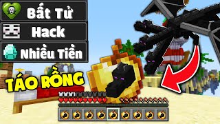 KHANGG HACK BEDWARS TÁO RỒNG ENDER SỨC MẠNH BẤT TỬ *TROLL NOOB TEAM HACKER BAY TRONG MINECRAFT