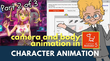 Master Cartoon Animator 5: Character Animation (2 of 3) - Camera, Body Animation with Motion Clips