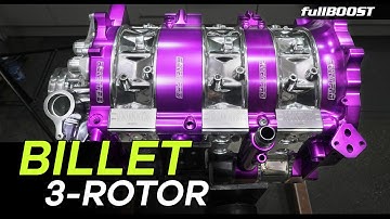 Het bouwen van een 1500 pk Billet 20B 3-rotor | fullBOOST