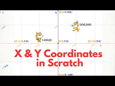 How to Use X & Y Coordinates in Scratch | Easy Beginner Tutorial