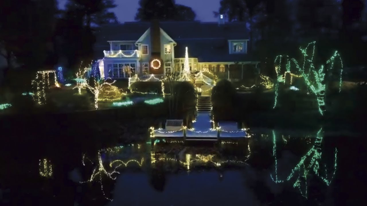 Third Annual Garden of Lights at Mill Pond YouTube