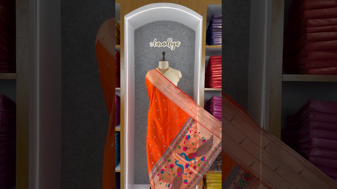 Soft Silk Paithani Dupatta for Wedding & Festive Wear