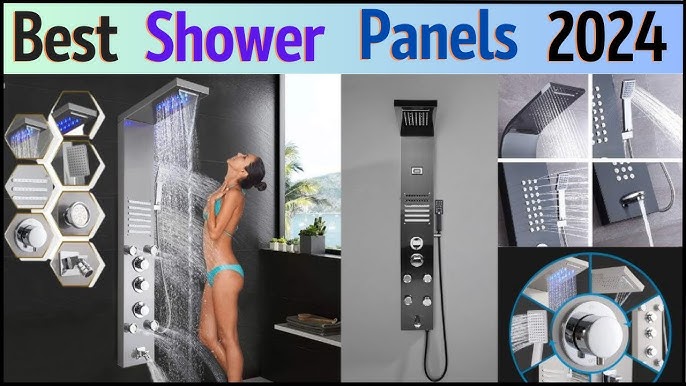 Juno Hydro Power 16 Round Matte Black LED Rainfall Shower Head