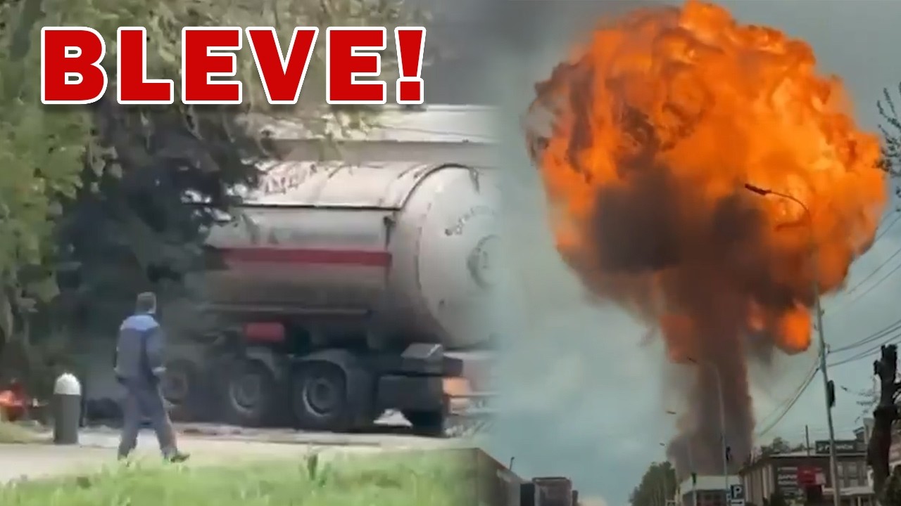 LPG Tanker Explosion: Routine Delivery to BLEVE!
