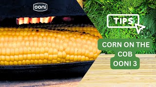 Cooking Corn on the Cob in the Ooni Sizzler Pan | Ooni 3 Wood-fired BBQ