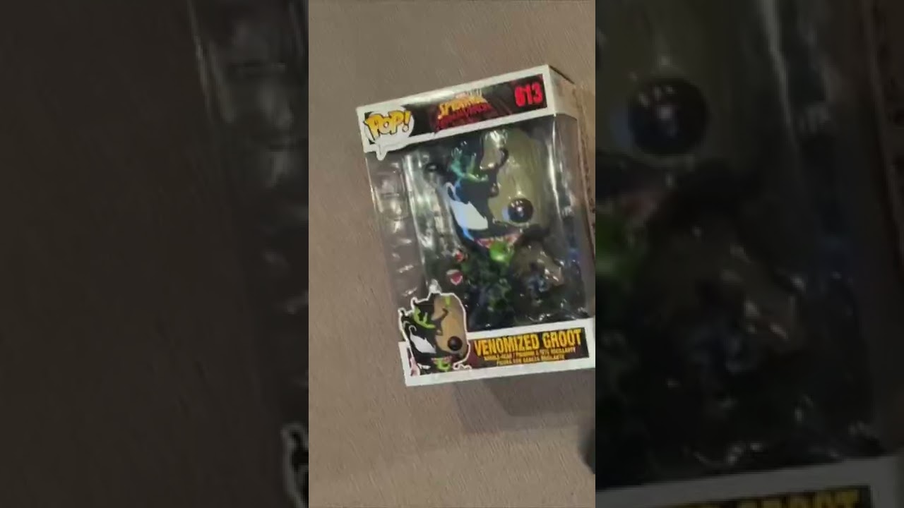 Epic Marvel vemonized Groot Unboxing! Who said perfect Funko Pop collectible figurine doesn’t exist