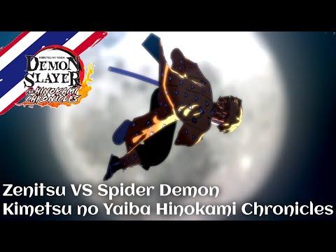 Zenitsu Vs Spider Demon | Kimetsu No Yaiba Hinokami Chronicles | Aotme4L