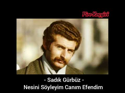 Sadık Gürbüz - Nesini Söyleyim Canım Efendim