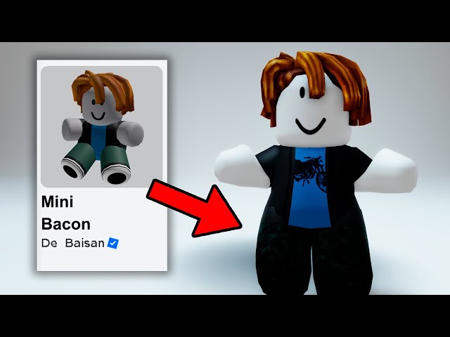 Fui HUMILHADO por causa das minhas roupas de Bacon Hair no Roblox.. Me  vinguei com comandos de admin 