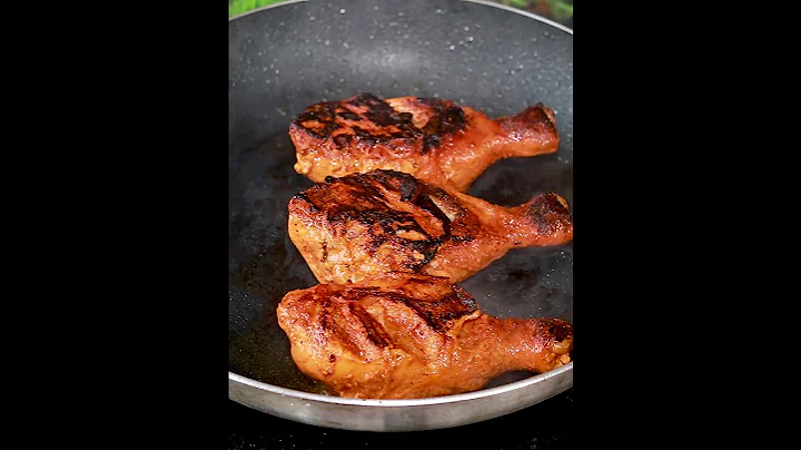 Lets make Pan Seared Drumstick. #shortsvideo #asmr #food #cooking #crispy #subscribe