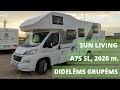 Kemperio apžvalga: Sun Living A 75 SL