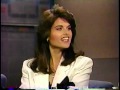 Maria Shriver @ David Letterman Show 1989