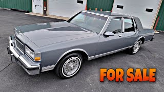 Super Clean 1987 chevy caprice LS Brougham