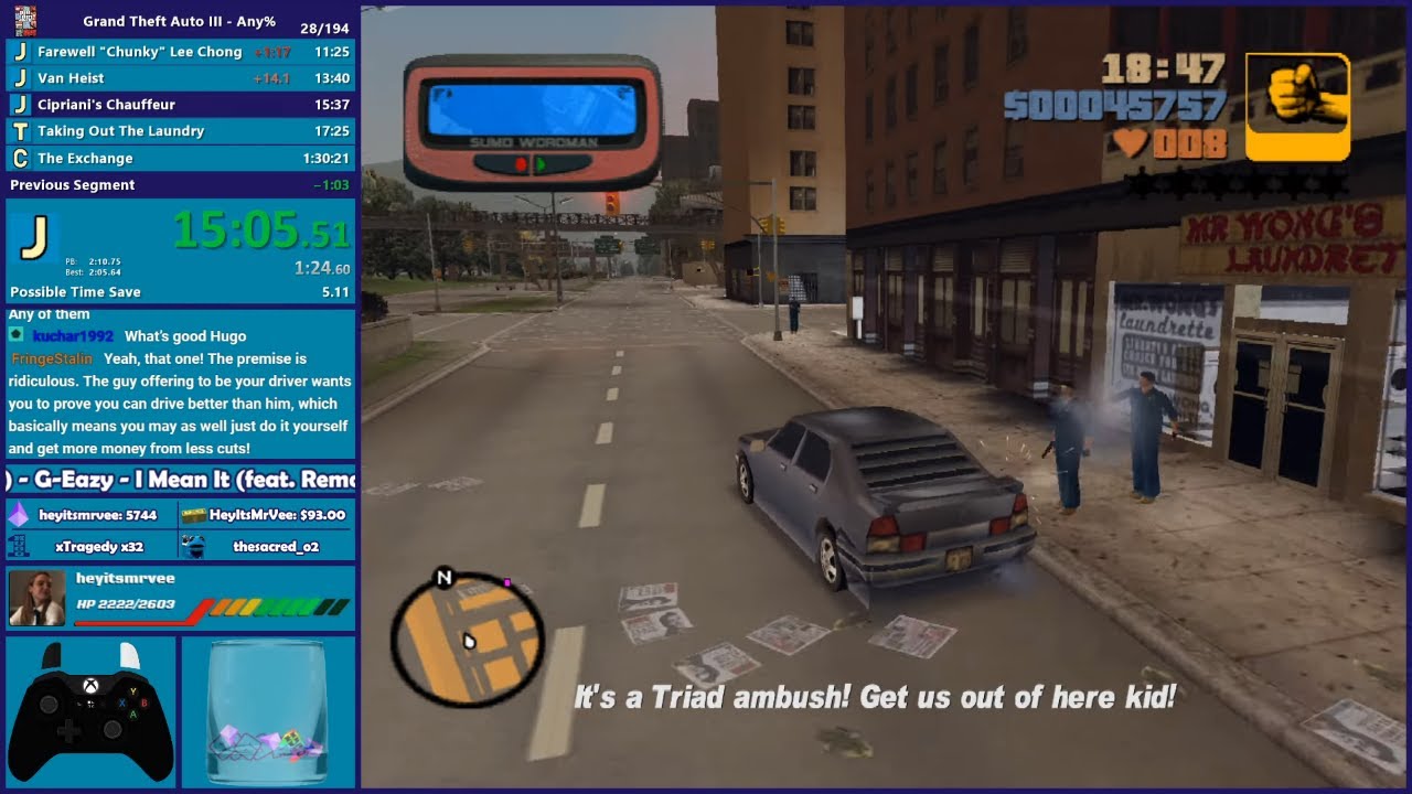 GTA III Any% Speedrun - Hugo_One Twitch Stream - 6/26/2020 - YouTube