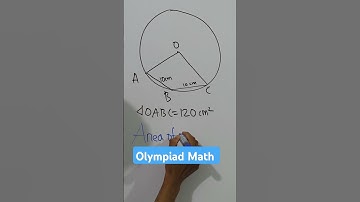 Olympiad Math: Find the Area of a Circle in 15 Sec! #shorts #olympiad #shortvideo #foryou #students