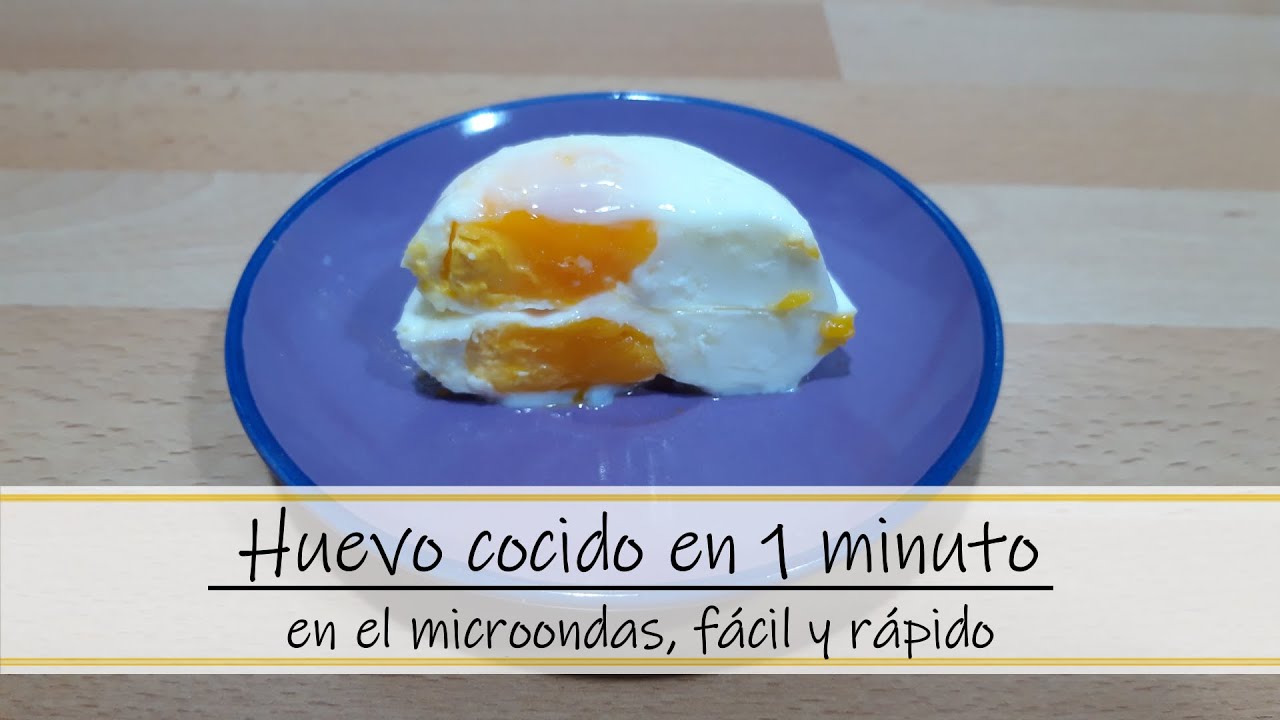 Huevos duros con cáscara en microondas - Divina Cocina