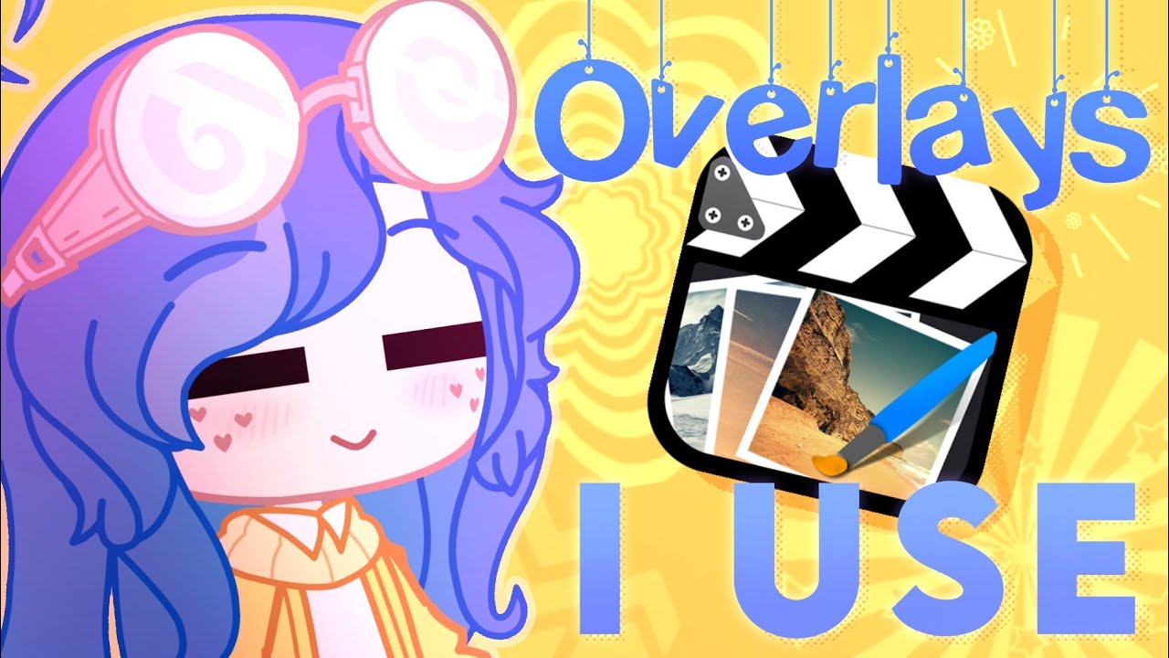 Different Overlays I Use And How I Import Them Into Cute Cut • Tutorial