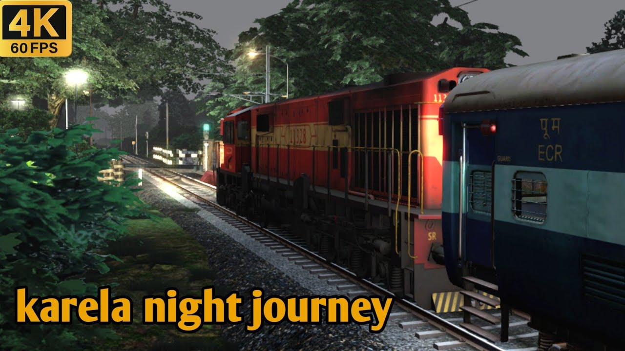 karela intercity wdm3d locomotive | Alco Smoking & Chugging Sound