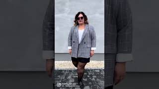 Celebrity Plussize tights 🤍 jesienna stylizacja Wealth