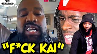 Kanye West Dissed Kai Cenat!! THIS IS THE FUNNIEST/ MOST DISRESPECTFUL BEEF IN 2024! REACTION