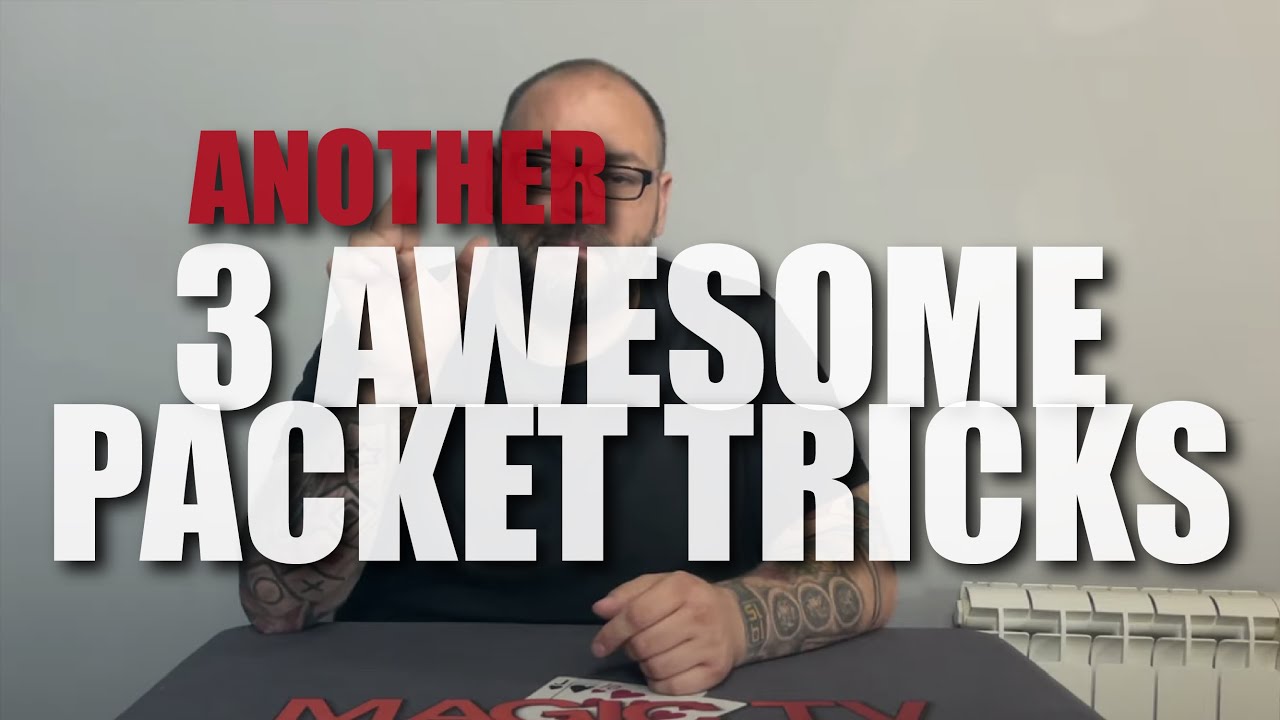 Another 3 Awesome Packet Tricks You Have Never Seen Before | Magic Stuff With Craig Petty