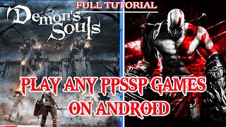 COMPLETE GUIDE TO PLAY PPSSPP GAMES ON ANDROID FOR FREE | Fikle Gaming screenshot 3