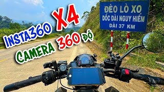 VR360 - Đèo Lò xo dài 37 Km - Quay bằng Insta360 X4 - Vuốt vuốt để xem vòng quanh 360 độ bạn nhé.