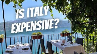 The Real Cost of Living in Italy.  What I Pay to Live Here.