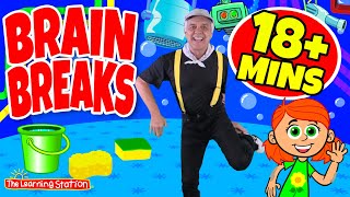 brain breaks action songs for kids music movement kids dance songs by the learning station