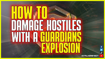 HOW TO DAMAGE HOSTILES WITH A GUARDIANS EXPLOSION (The Division 2)