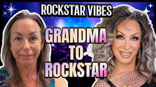 From GRANDMA To ROCKSTAR - Fun 80s Throwback | Makeup Tutorial 50+