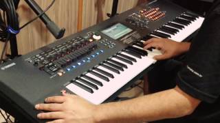 YAMAHA Montage - Sidechain compression