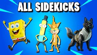 Famous ALL Sidekicks in Fortnite! (UPDATED) - All Pets Edit Styles & Emotes 2026 Profile