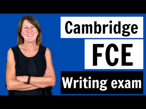 How to do the Cambridge FCE writing exam - B2 First English