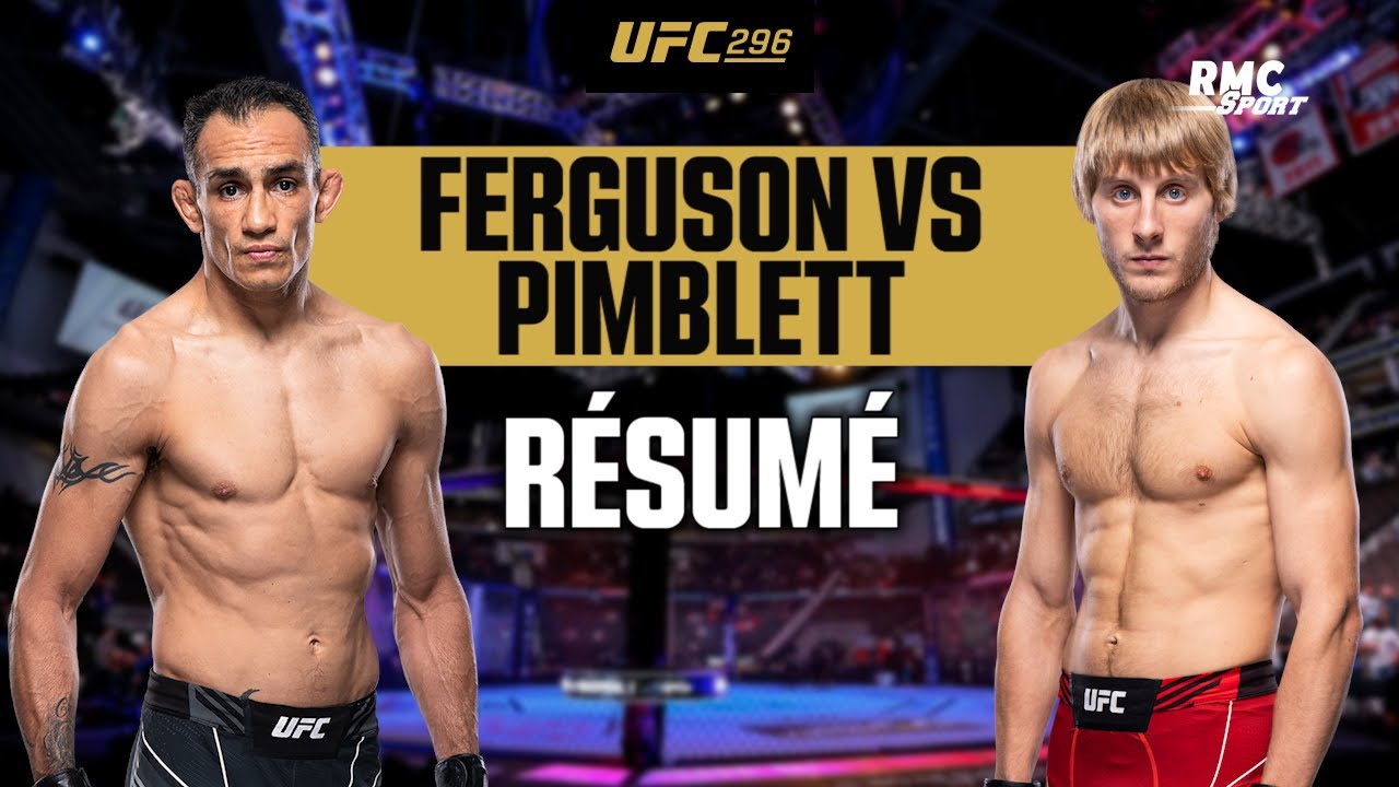 Rsum UFC 296  Pimblett a t il relanc sa hype face  Ferguson 