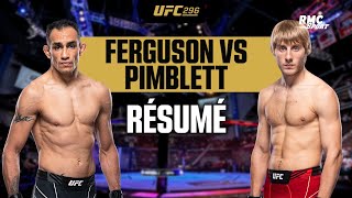 Résumé UFC 296 : Pimblett a-t-il relancé sa hype face à Ferguson ?