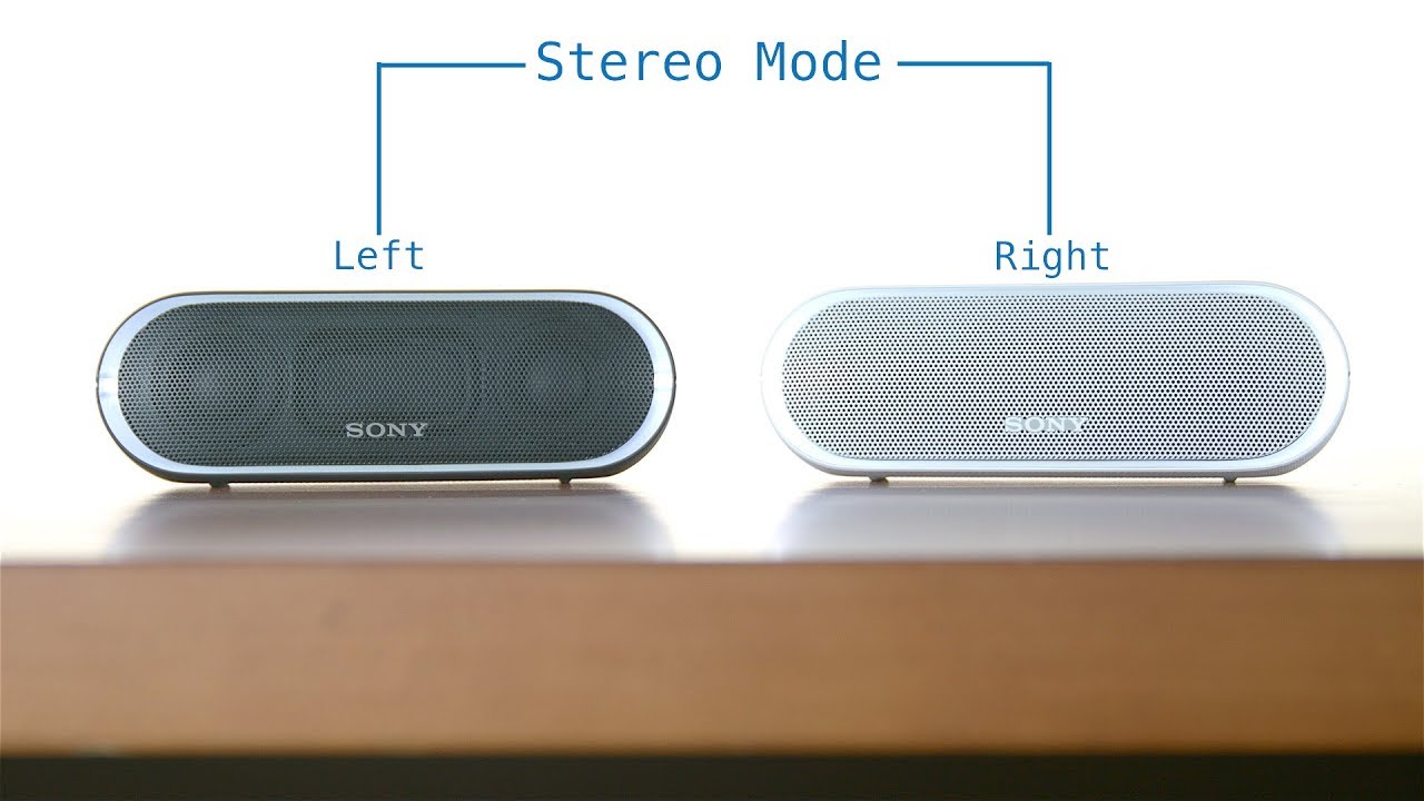 pairing a sony speaker