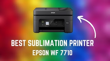 EPSON WF 7710 Review #bestsublimationprinter