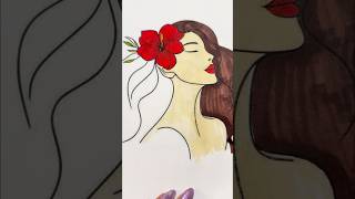 #beauty #top #art #asmr #drawing #sketch #painting #coloring #flowers #satisfying #tingle #рисунок