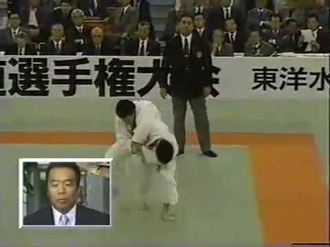 Judo 1991 All Japan Hidehiko Yoshida 吉田 秀彦 Jpn Naoya Ogawa 小川 直也 Jpn Youtube