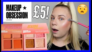 NEW MAKEUP OBSESSION HIGHLIGHTER & BLUSH PALETTES! | makeupwithalixkate