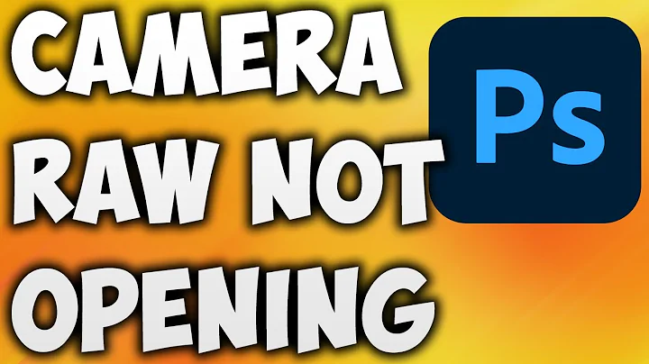 How to Fix Camera Raw Filter Not Opening or Opens Off-Screen in Adobe Photoshop [SOLVED]
