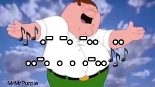 Peter Griffin Sings but in Morse Code (meme)